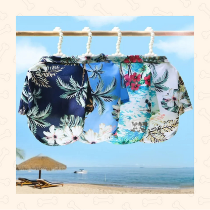 Shadow Hawaiian Breeze Dog T-Shirt – Cool, Comfy & Island-Ready