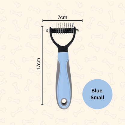 Shadow Dual-Edge Pet Deshedding Comb