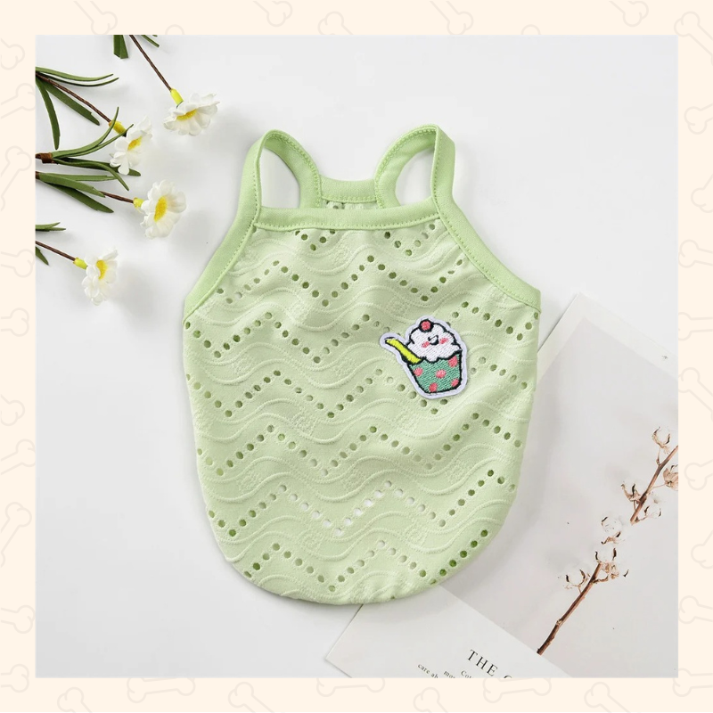 Shadow Breezy Pet Mesh Camisole – Cool, Cute & Summer-Ready