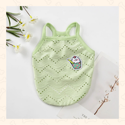 Shadow Breezy Pet Mesh Camisole – Cool, Cute & Summer-Ready