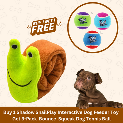 Shadow SnailPlay Interactive Dog Feeder Toy
